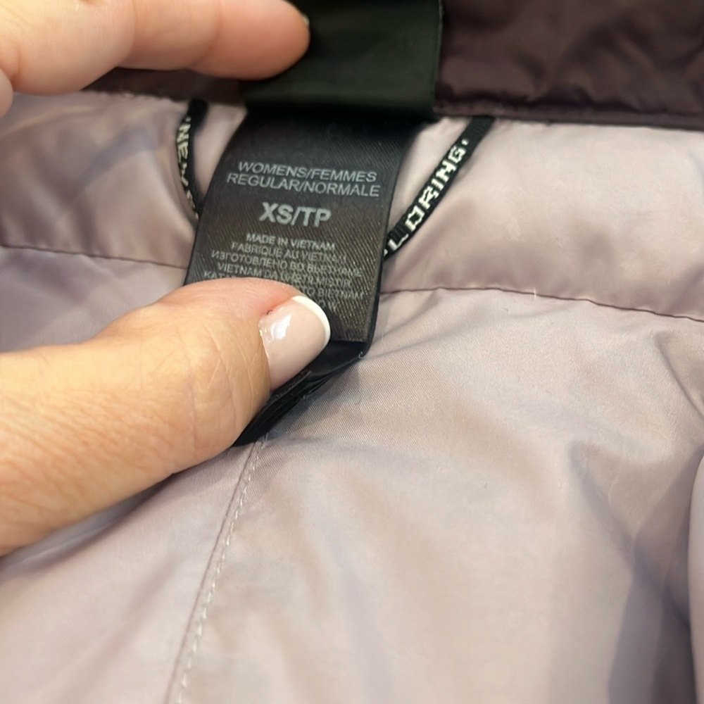 North Face XS Metropolis Parka (dark purple)